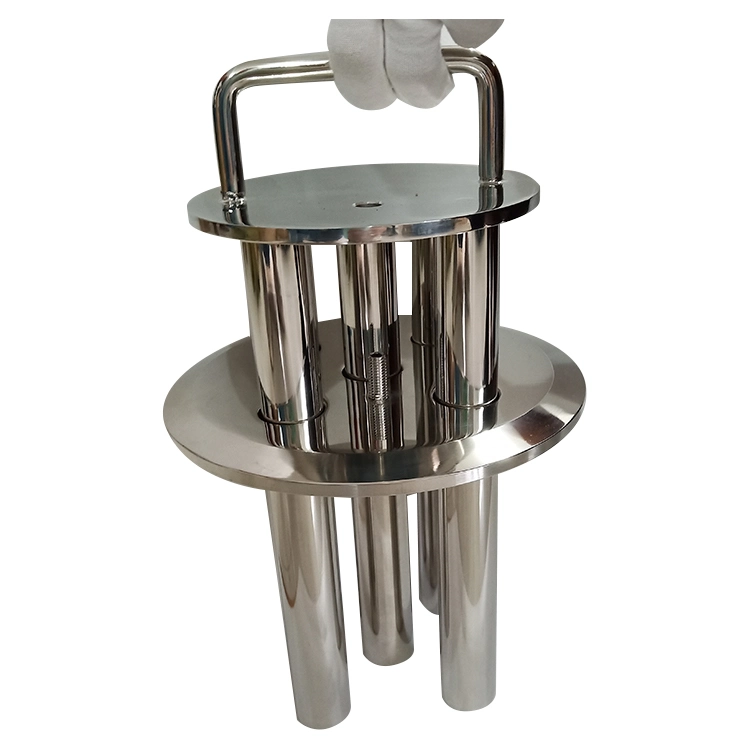 Customised Food Industry Stainless Steel Fuel Magnet Filter Strong Separation Use Liquid Magnetic Trap Filter