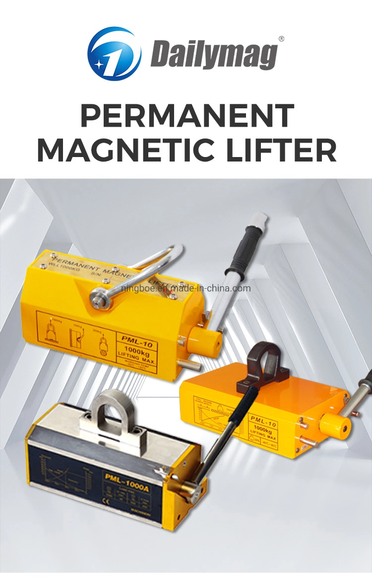 Factory Sale Pml-6 Powerful 600 Kgf Universal Magnetic Lifters Permanent Magnetic Lifters