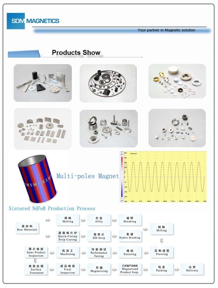 Customized Permanent Neodymium Magnetic Assembly